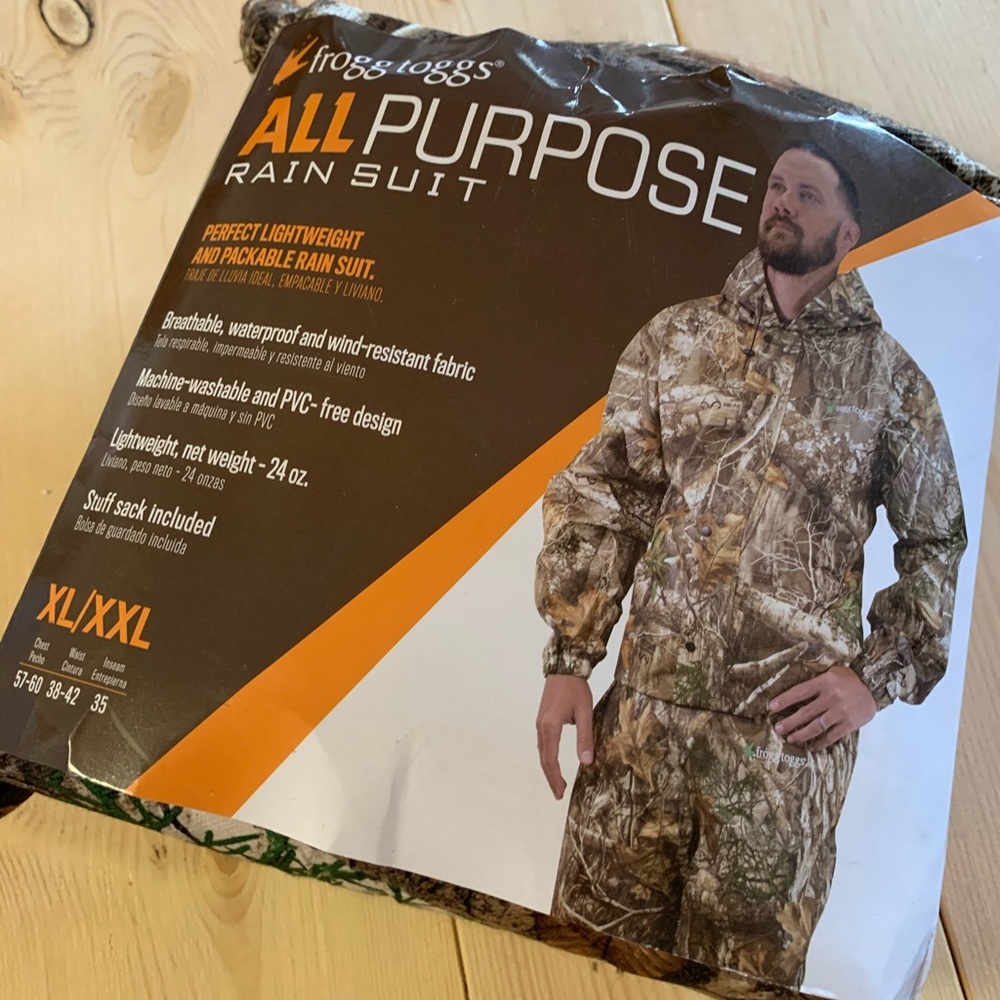 Frogg Toggs Men's Camo Rain Suit
